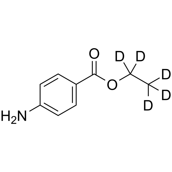 Benzocaine-(ethyl-d5)  Chemical Structure