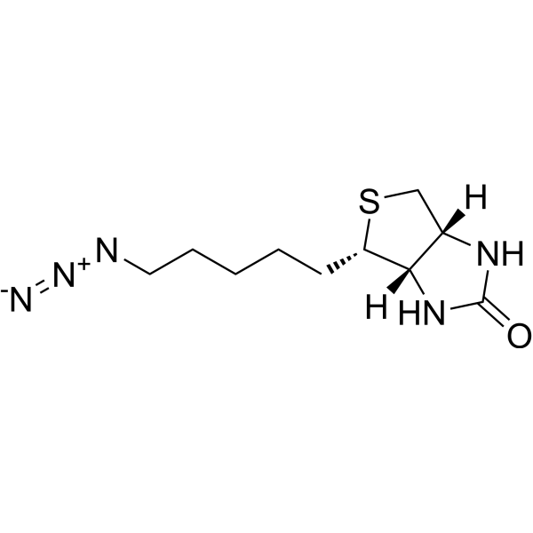 Biotin-C5-Azide Chemische Struktur