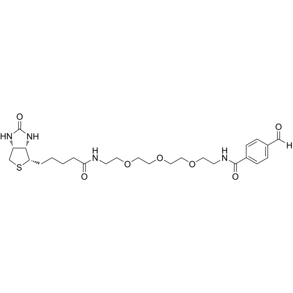 Biotin-PEG3-aldehyde Chemical Structure