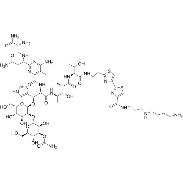 Bleomycin A5  Chemical Structure