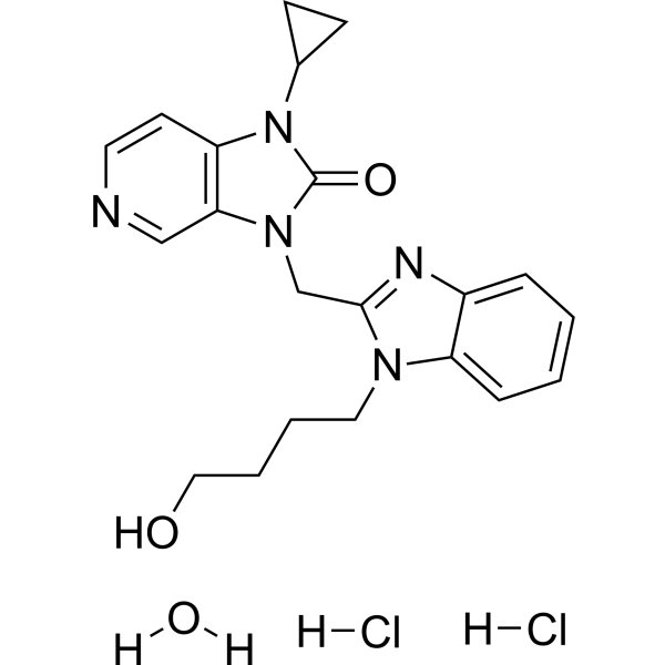 BMS-433771 dihydrochloride hydrate Chemische Struktur