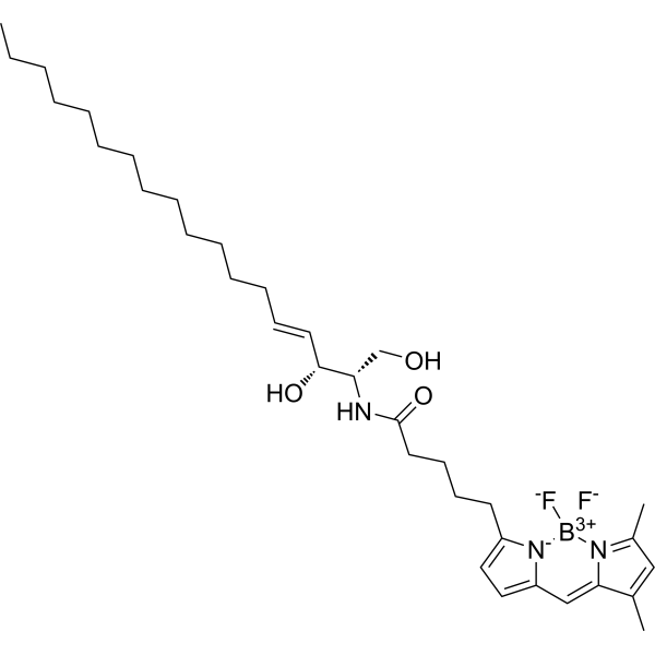 BODIPY FL C5-Ceramide التركيب الكيميائي