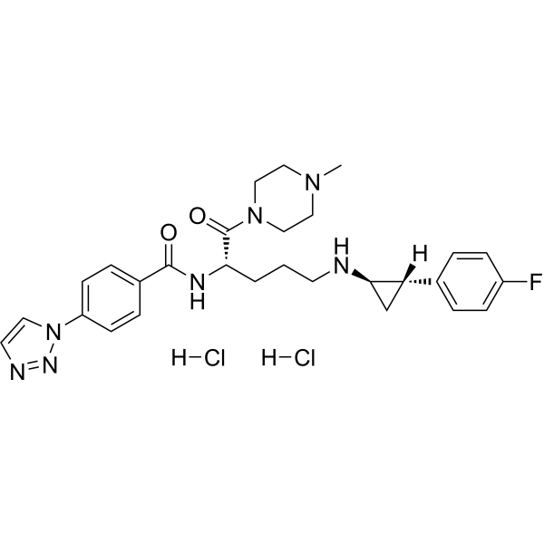 Bomedemstat dihydrochloride  Chemical Structure