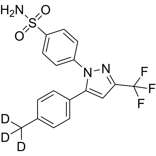 Celecoxib-d3 Chemical Structure