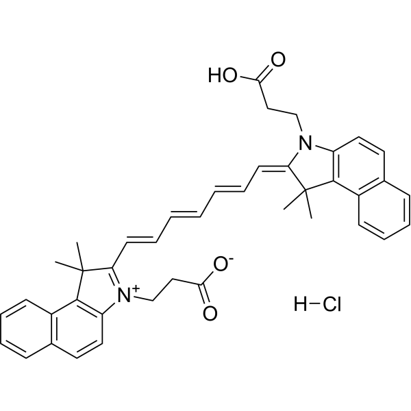 Cypate hydrochloride Chemische Struktur