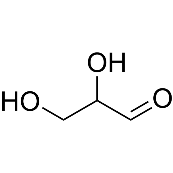 DL-Glyceraldehyde 化学構造