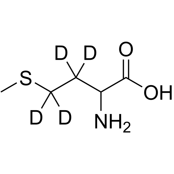 DL-Methionine-d4 Chemische Struktur