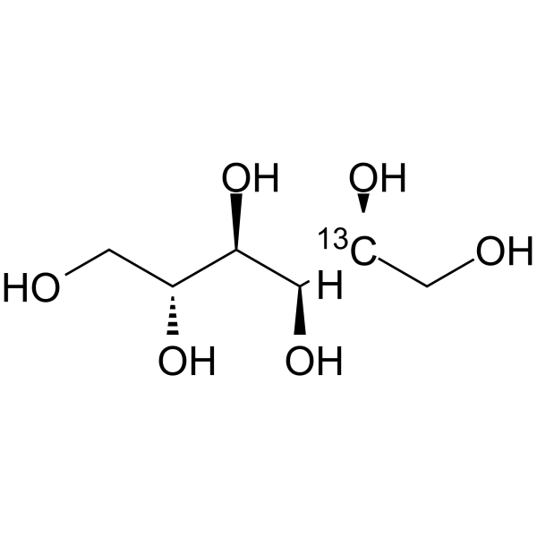 D-Sorbitol-13C Chemical Structure