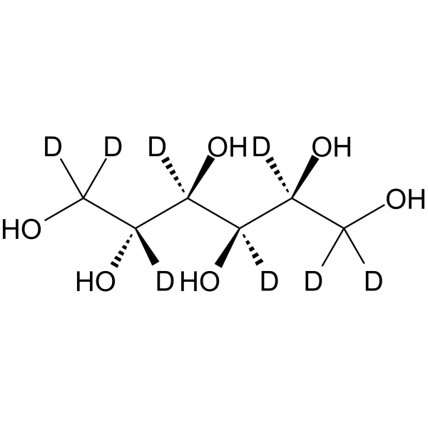 D-Sorbitol-d8 Chemical Structure