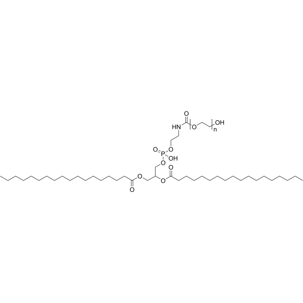 DSPE-PEG 2000 化学構造