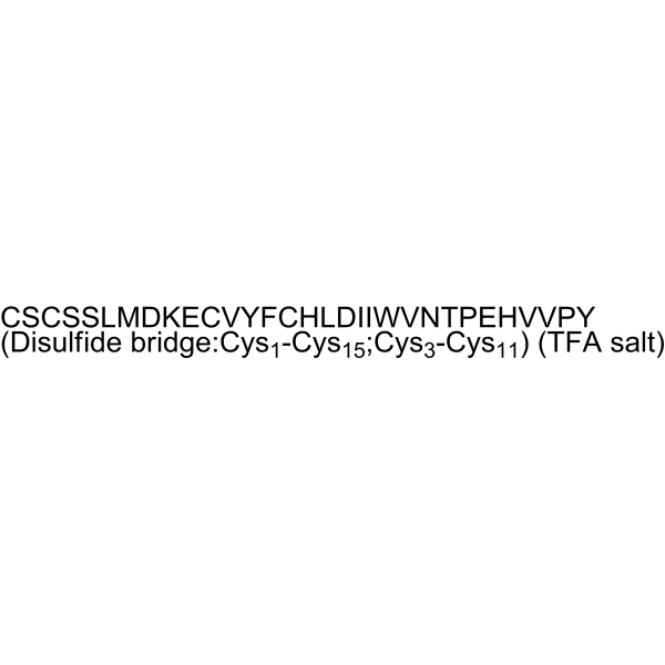 Endothelin-1 (1-31) (Human) TFA Chemical Structure