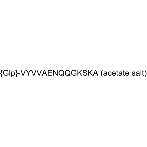 [Glp1]-FGL peptide acetate Chemical Structure