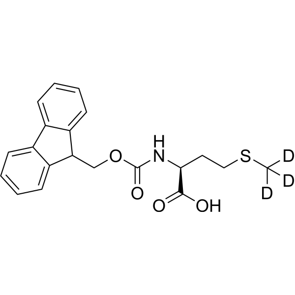 Fmoc-Met-OH-d3 Chemical Structure