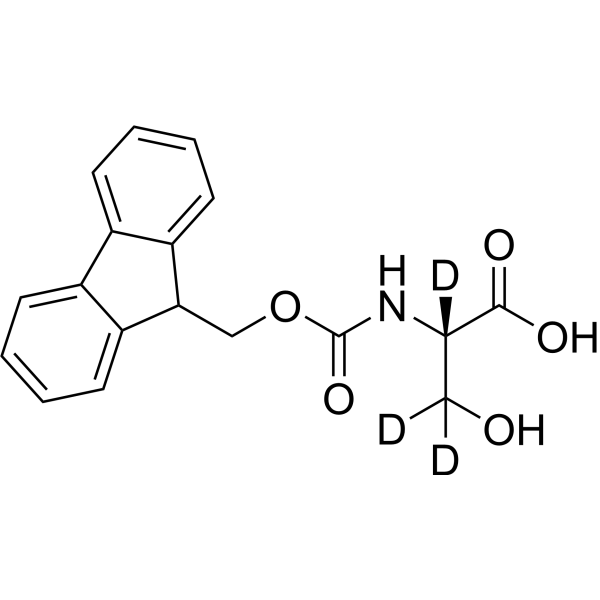 Fmoc-Ser-OH-d3 Chemical Structure