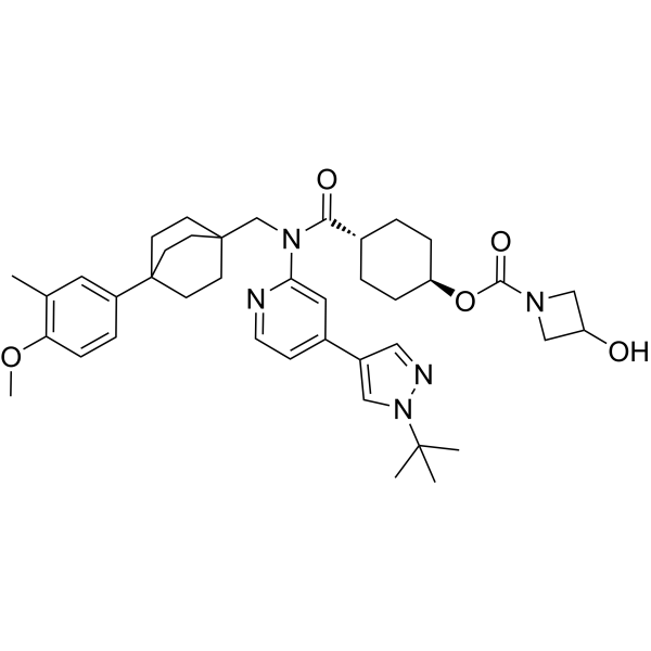 FXR agonist 5 化学構造