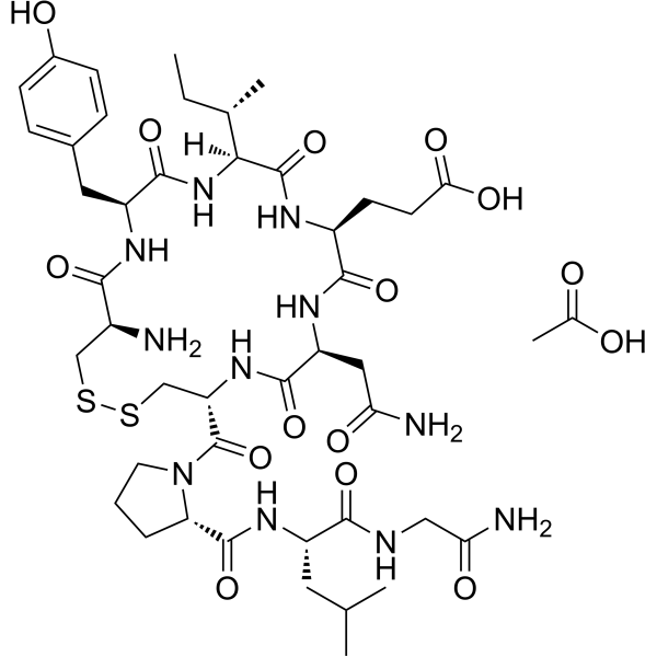 [Glu4]-Oxytocin acetate التركيب الكيميائي