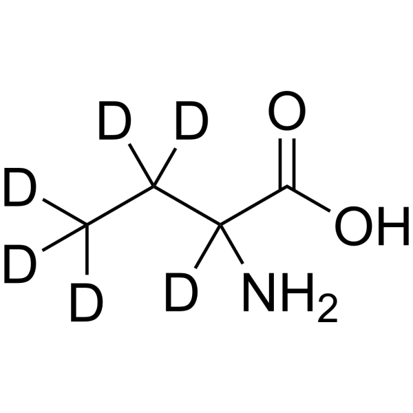 H-DL-Abu-OH-d6 Chemical Structure