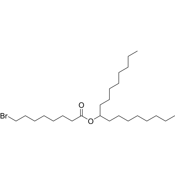 Heptadecan-9-yl 8-bromooctanoate Chemical Structure