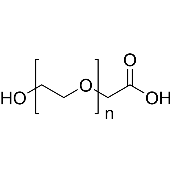 HO-PEG-CH2COOH (MW 10000) Chemical Structure