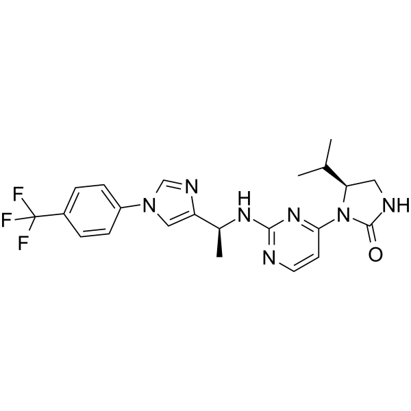 IDH1 Inhibitor 7 Chemische Struktur