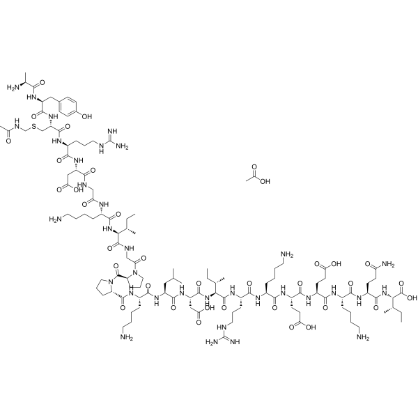 IFN-γ Antagonist 1 acetate Chemical Structure