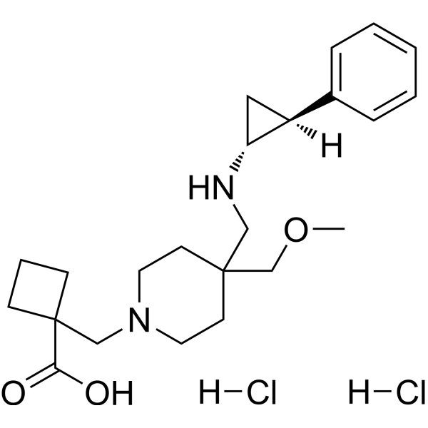 INCB059872 dihydrochloride 化学構造