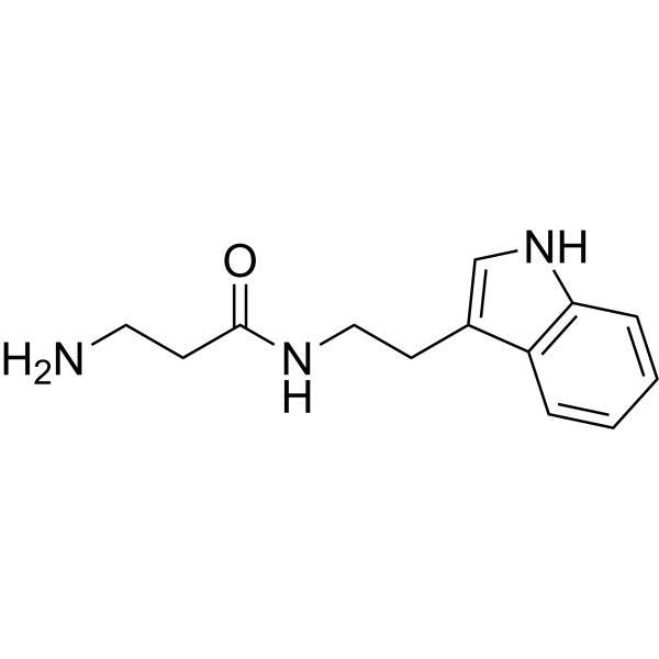 Indole-C2-amide-C2-NH2 化学構造