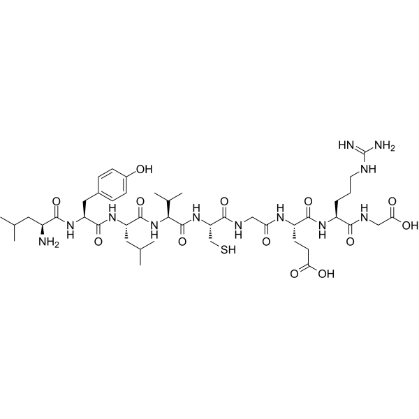 Insulin β Chain Peptide (15-23) Chemical Structure