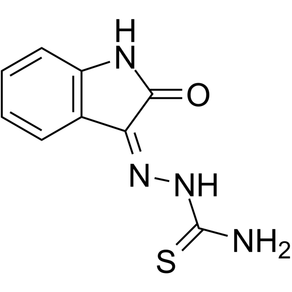 Isatin-β-thiosemicarbazone  Chemical Structure