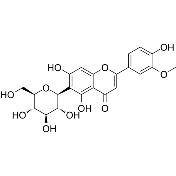 Isoscoparin 化学構造