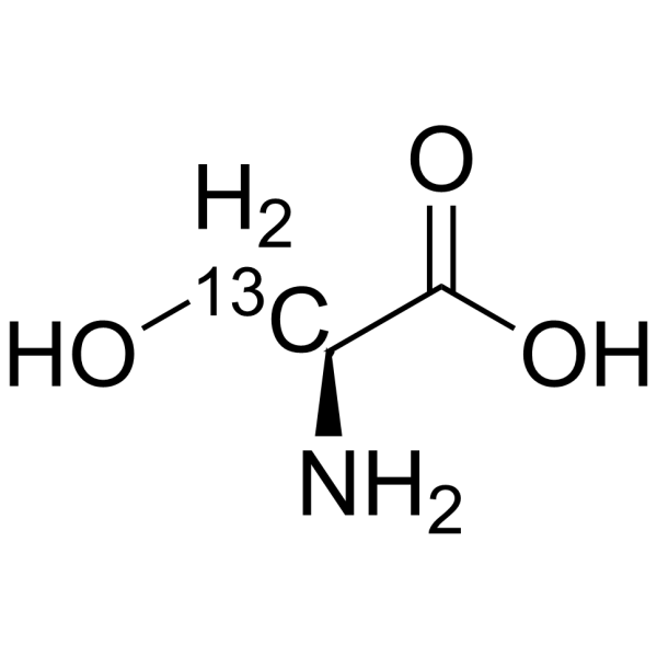 L-Serine-13C التركيب الكيميائي