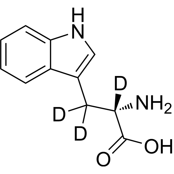 L-Tryptophan-d3 Chemical Structure