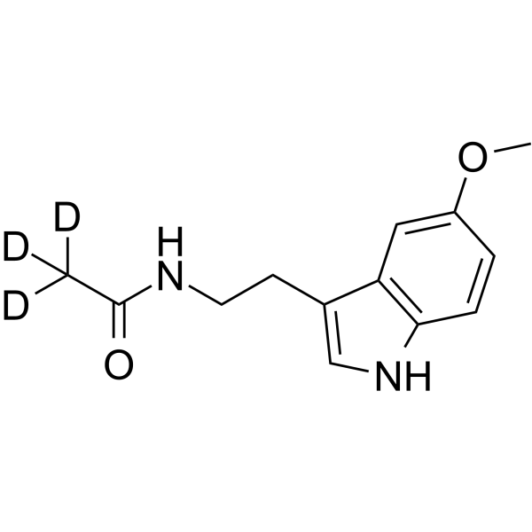 Melatonin-d3  Chemical Structure