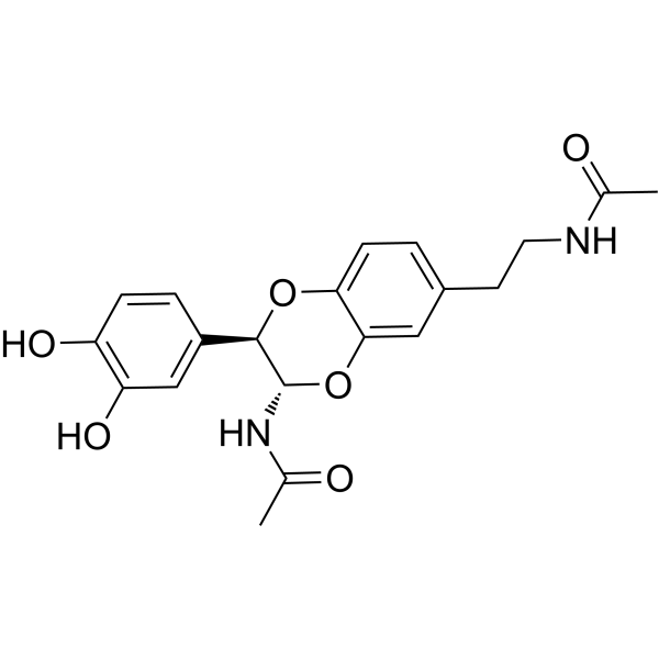 N-Acetyldopamine dimer-3 Chemische Struktur