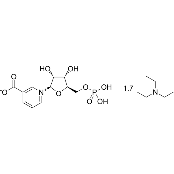 Nicotinic acid mononucleotide triethylamine Chemical Structure