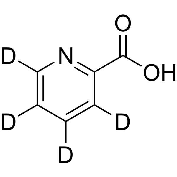 Picolinic acid-d4 化学構造