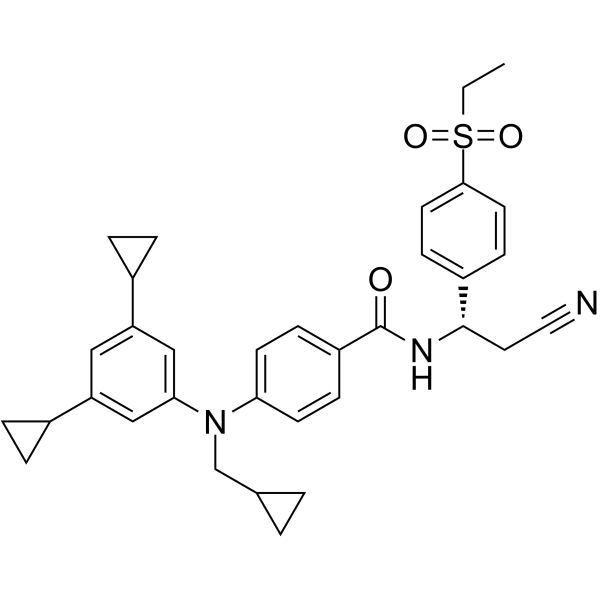 RORγt agonist 3 Chemische Struktur