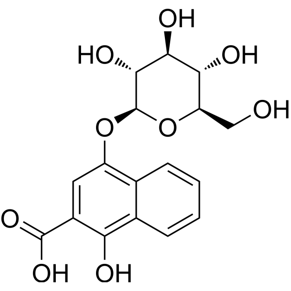 Rubinaphthin A Chemische Struktur