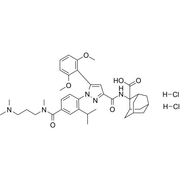 SR 142948 dihydrochloride التركيب الكيميائي