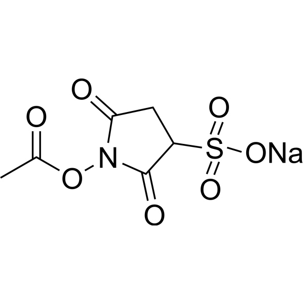 Sulfo-NHS-Acetate sodium Chemical Structure