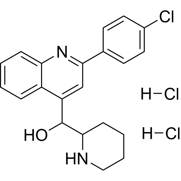 Vacquinol-1 dihydrochloride 化学構造