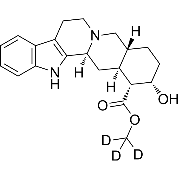 Yohimbine-d3 Chemische Struktur