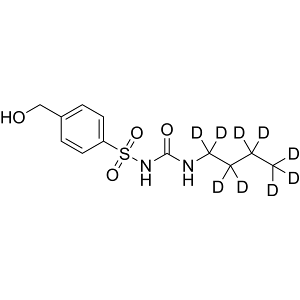 4-Hydroxytolbutamide-d9  Chemical Structure