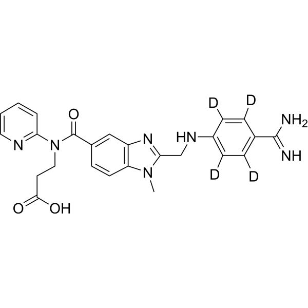 Dabigatran-d4  Chemical Structure