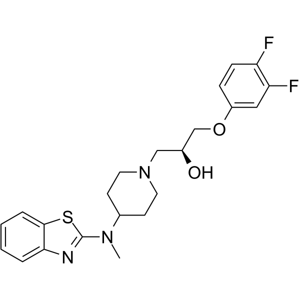 Lubeluzole التركيب الكيميائي