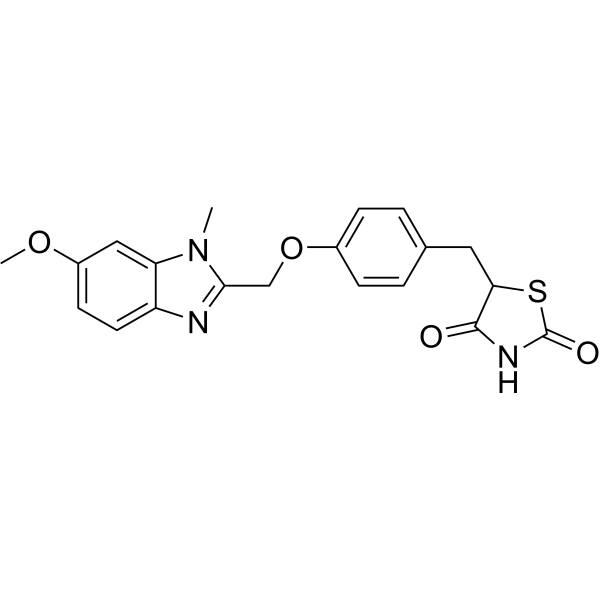 Rivoglitazone Chemical Structure