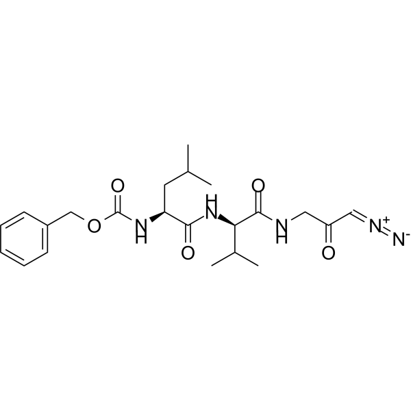 Z-L(D-Val)G-CHN2 Chemical Structure