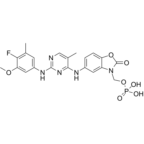 Fosifidancitinib  Chemical Structure