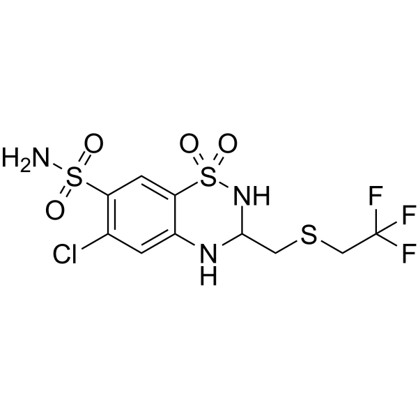 Epitizide 化学構造