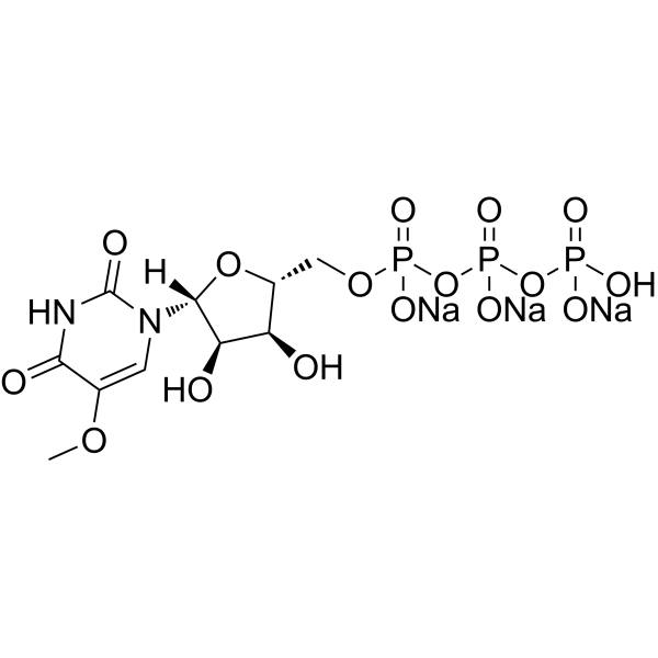 5-Methoxyuridine 5'-triphosphate trisodium Chemical Structure